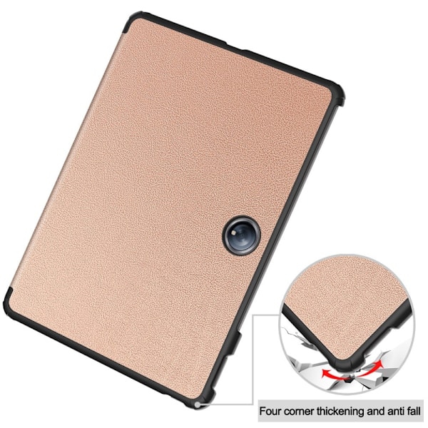 SKALO OnePlus Pad 2 Trifold Suojakotelo - Ruusukulta Pink gold