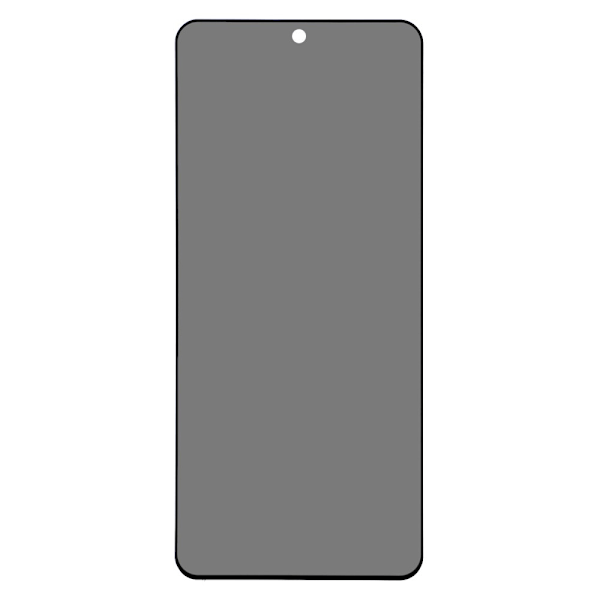 SKALO Google Pixel 9a Privacy Hærdet Glas Skærmbeskyttelse - Sort Black