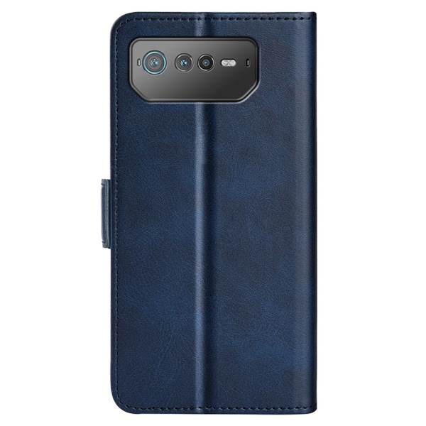 SKALO Asus ROG Phone 6/6Pro/6D/6D Ultimate 5G Premium Wallet Lom Blue