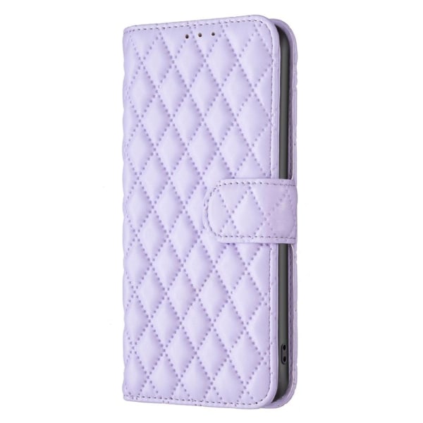 SKALO Motorola Moto G53 5G BINFEN COLOR Tikattu Lompakko - Violetti Purple