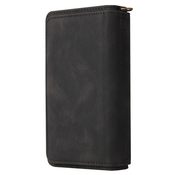 SKALO Google Pixel 8 Big Wallet 17-FACK Plånboksfodral - Svart Svart
