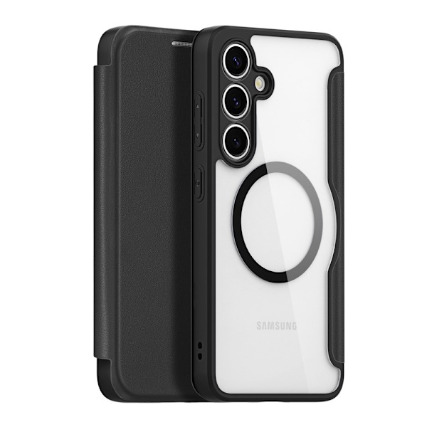DUX DUCIS Samsung S25 Skin X Pro Plånbok - Svart Svart