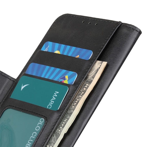 SKALO Samsung A23 5G Plånboksfodral i PU-Läder - Svart Svart