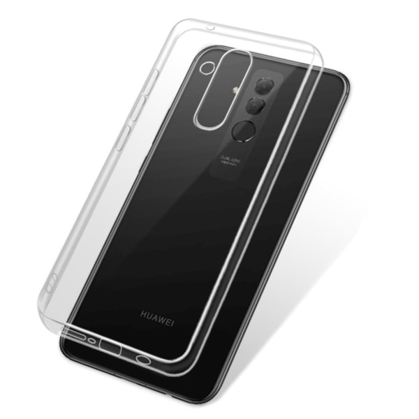 Läpinäkyvä silikoninen TPU-suojus Huawei Mate 20 Lite -puhelimelle Transparent