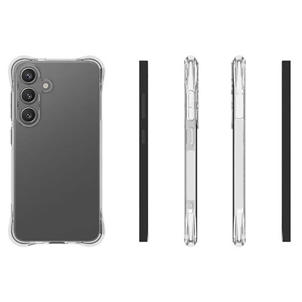 SKALO Samsung S25 Extra strong TPU Skal - Transparent Transparent