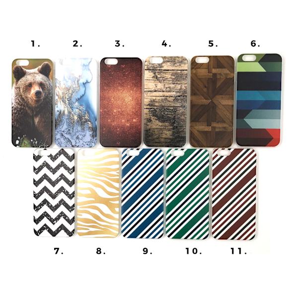 Skal med motiv iPhone 6/6S MultiColor #8