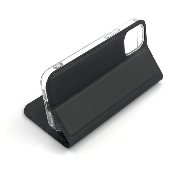 SKALO iPhone 12 Mini Plånboksfodral Ultratunn design - Fler färg Rosa