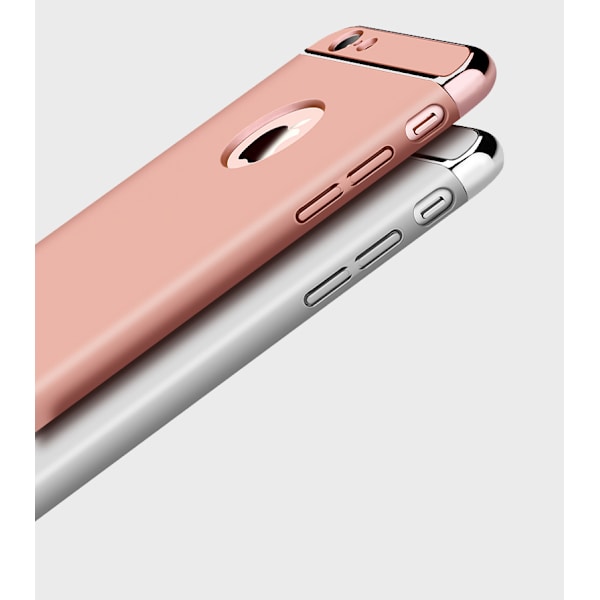 Design skal 3 i 1 guldkant till iPhone 6/6S PLUS - fler färger Silver