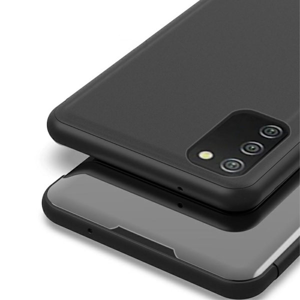 SKALO Samsung A02s / A03s Clear View Spegel fodral - Silver Silver