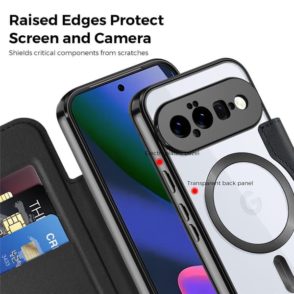 SKALO Slim Cover til Google Pixel 11 - Sort Black