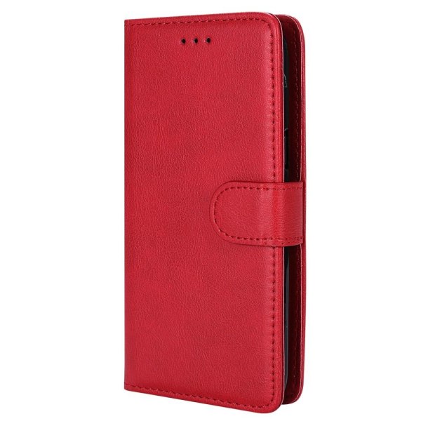 SKALO Samsung S22+ Magnetisk cover/tegnebog "2 i 1" - Rød - Vælg Red