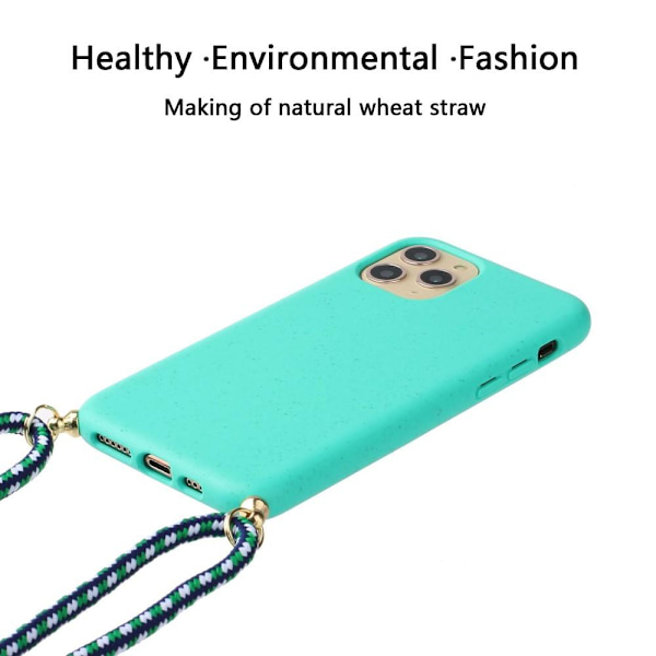 SKALO iPhone 13 Pro Max Mobilhalsband Skal - Turkos Turquoise