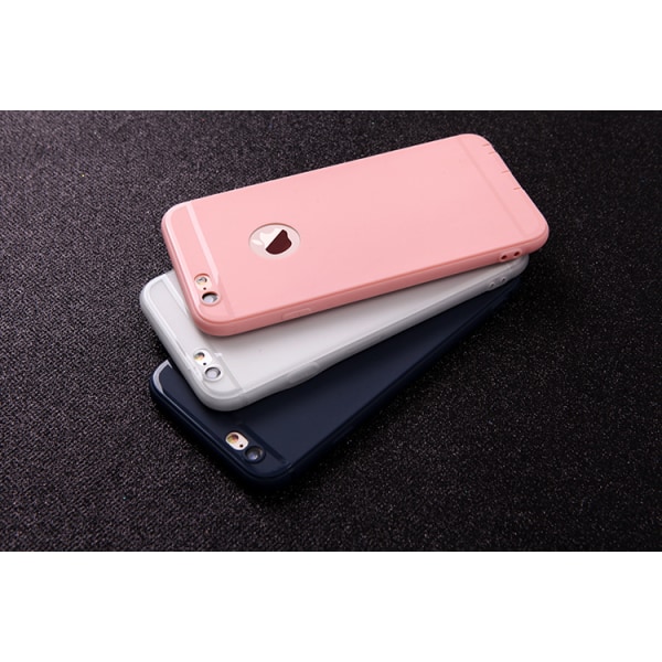 Ultratyndt silikonetui til iPhone 6 / 6S - flere farver Pink