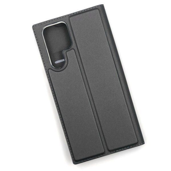 SKALO Samsung S22 Ultra Plånboksfodral Ultratunn design - Fler f Guld