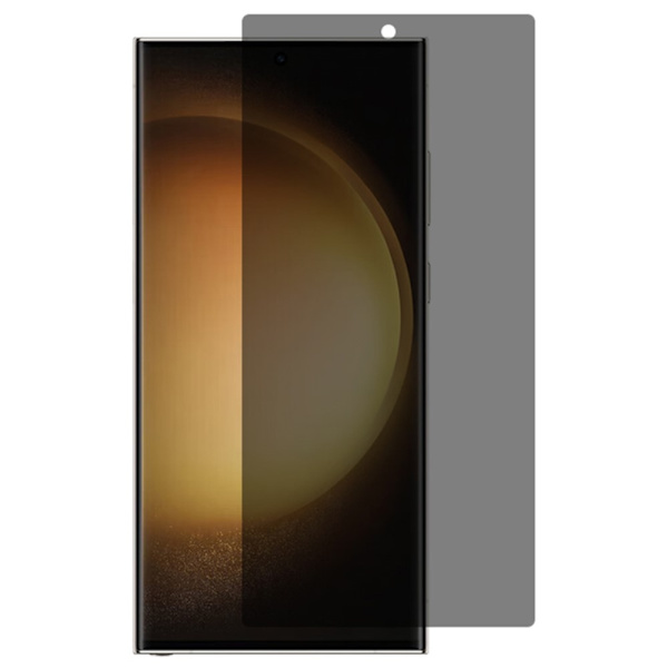 SKALO Samsung Galaxy S24 Ultra Yksityisyydensuojaus Näytönsuoja karkaistu lasi - Svart Black