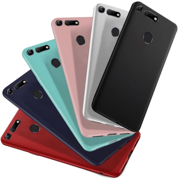 Huawei Honor View 20 Ultratyndt silikonetui - flere farver Turquoise