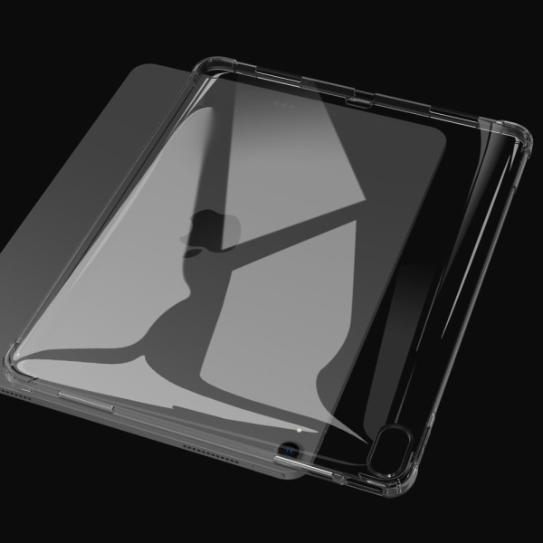 SKALO iPad Air 13 (2024) TPU Cover - Gennemsigtig Transparent