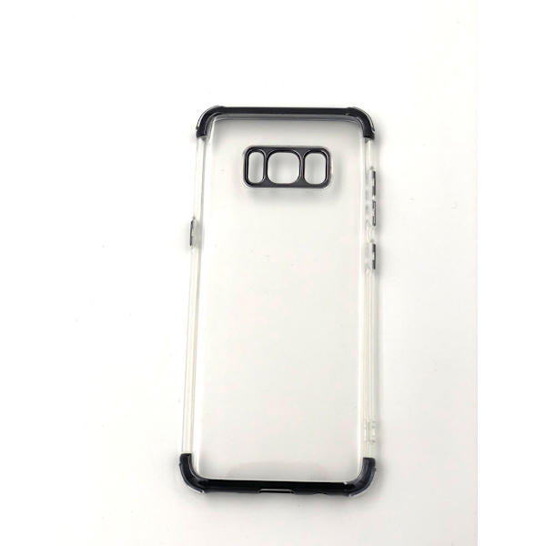 Extra tåligt design TPU | färgade kanter Samsung S8+ Gold