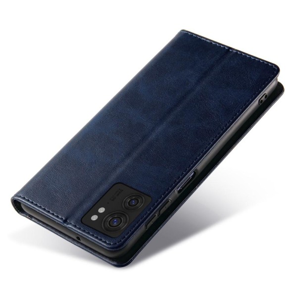 SKALO Motorola Edge 40 5G Premium Wallet Flip Cover - Blå Blue