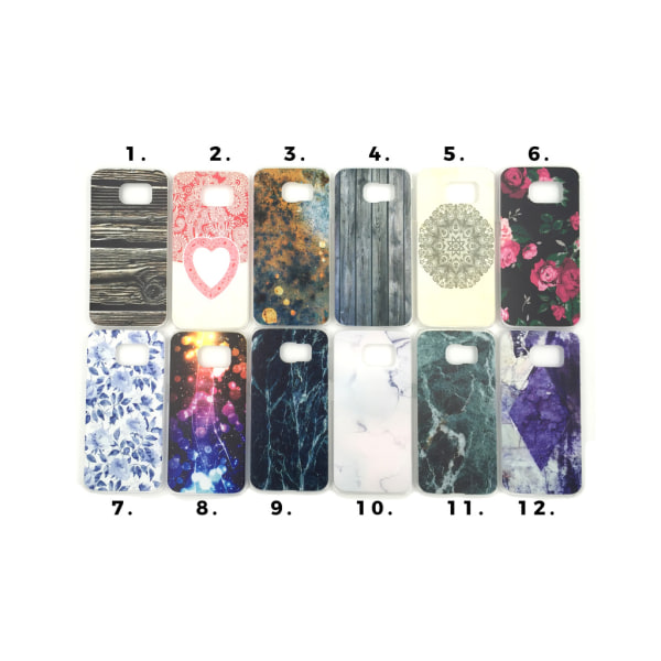Skal med motiv Samsung S6 MultiColor #1