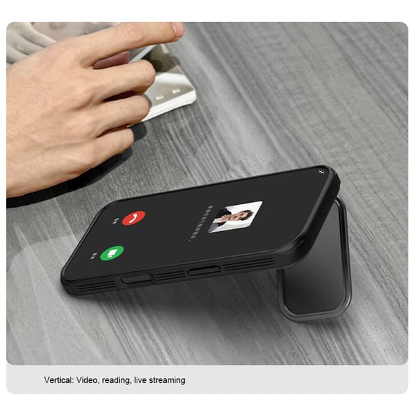 NILLKIN Camshield Prop Magnetic Series Cover til iPhone 18 Pro - Sort Black
