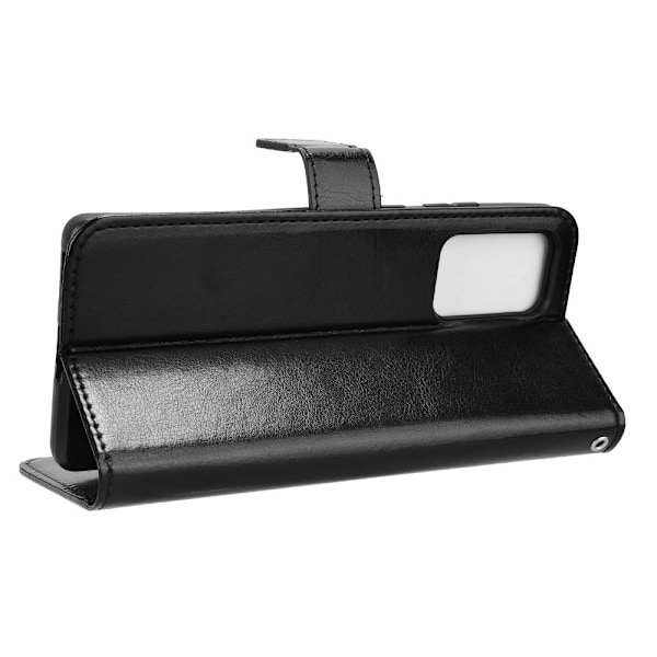 SKALO Motorola Edge 50 Fusion PU-læder Pungetui - Vælg farve Black