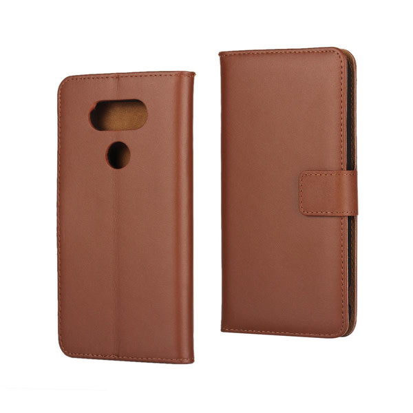 Plånboksfodral Äkta Skinn LG G5 - fler färger Brun