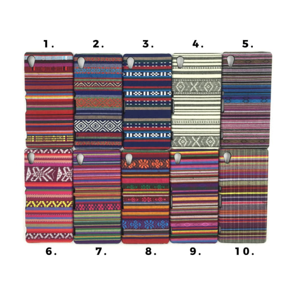 Broderade Skal Sony Z3 MultiColor #5