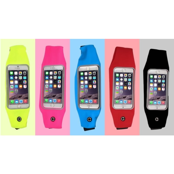 Träningsbälte till iPhone 6/6S Pink