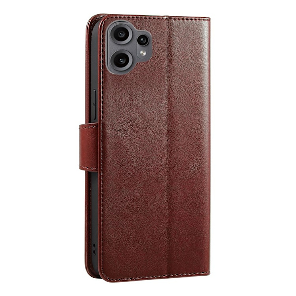 SKALO Nothing CMF Phone 2 Pro PU-nahka Lompakkokotelo - Ruskea Brown