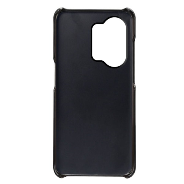 SKALO OnePlus Nord 3 5G / Ace 2V PU-Läder Korthållare Skal - Svart Svart