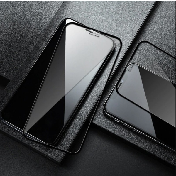 SKALO iPhone 11 FULL-FIT Hærdet Glas Skærmbeskyttelse Black