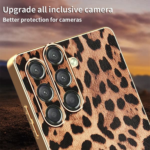 SKALO Leopard Skal för Samsung Galaxy A18 - Leopard multifärg