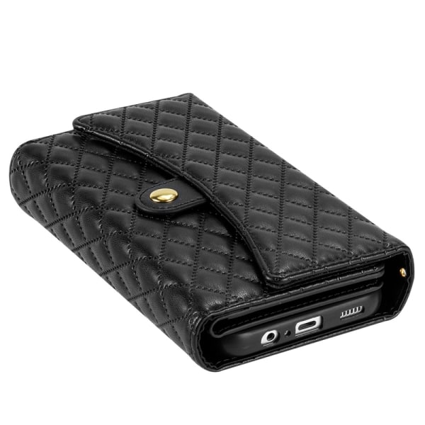 SKALO Samsung A55 5G Evelope Clutch 8-Fack - Svart Svart