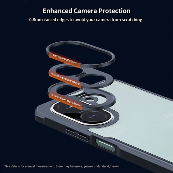 XUNDD Xiaomi Redmi A5 4G Beatle Series Suojakuori - Musta Black