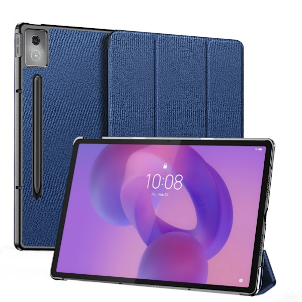 DUX DUCIS Lenovo Idea Tab Pro DOMO Series Fodral - Blå Blå