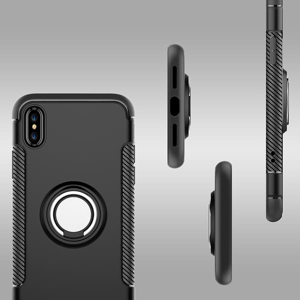 iPhone X/XS | Ring skal Silver