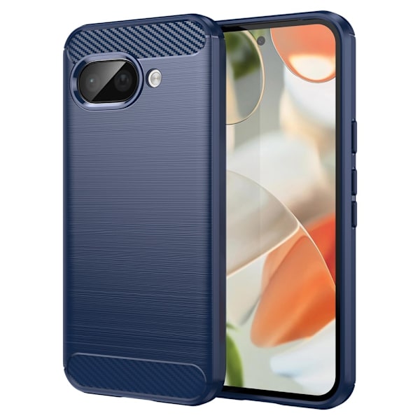 SKALO Google Pixel 9a Armor Carbon Suojakuori - Valitse väri Blue