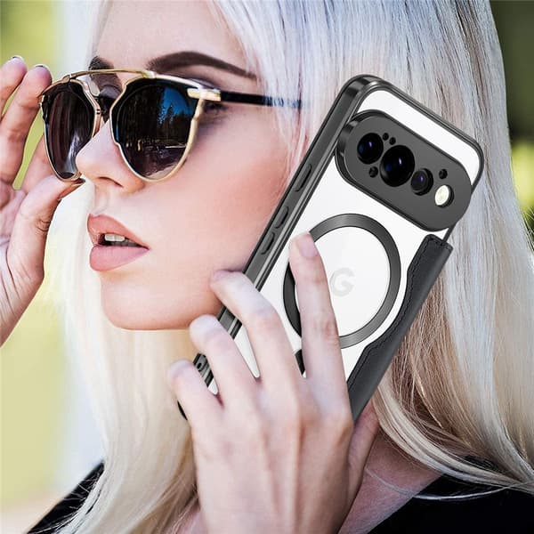 SKALO Slim Cover til Google Pixel 11 Pro - Sort Black