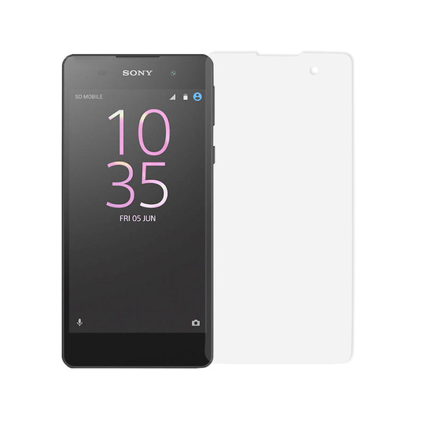 2-PACK härdat glas Sony Xperia E5 Transparent