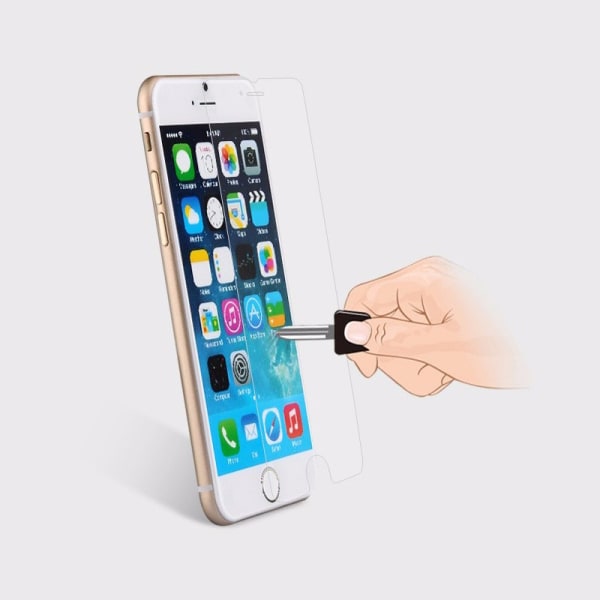 2-PACK Erittäin kestävä nano-näytönsuoja iPhone 6 / 6S Transparent