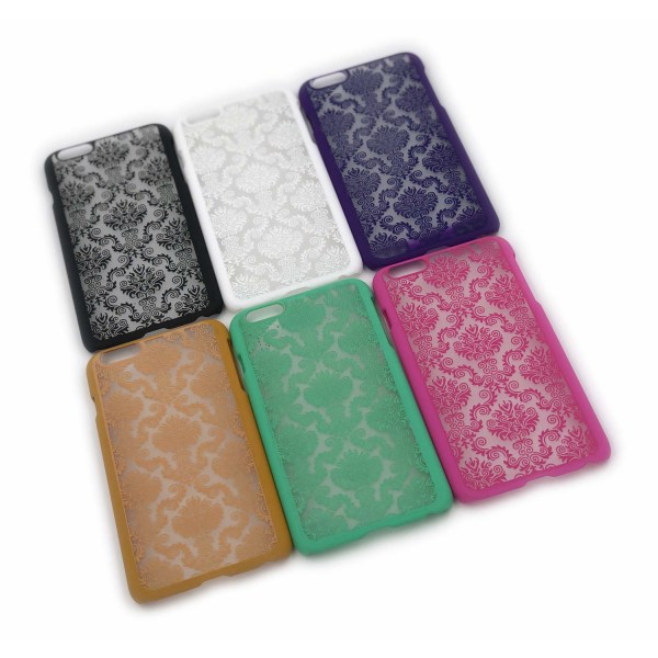 iPhone 6/6S PLUS Flower Vintage Skal Pink