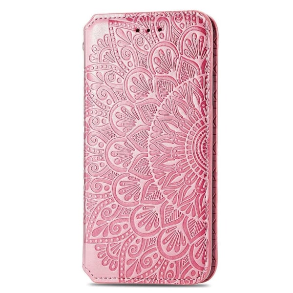 SKALO Samsung A13 4G Mandala Slim Pungetui - Pink Pink