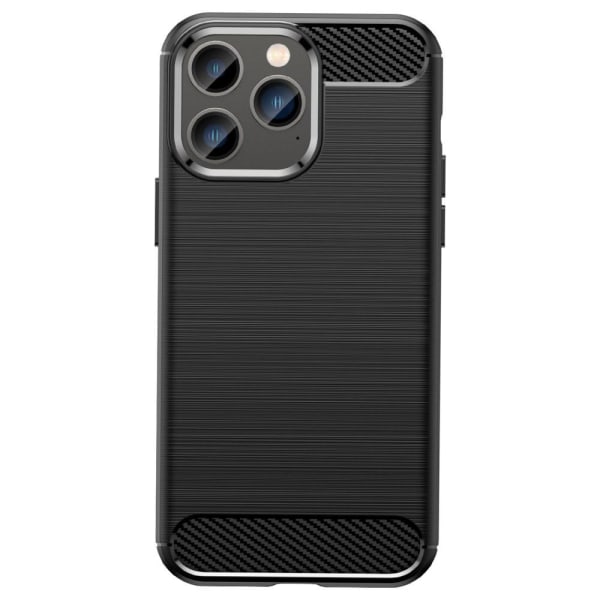 SKALO iPhone 14 Pro Max Armor Carbon Stöttåligt TPU-skal - Fler Svart