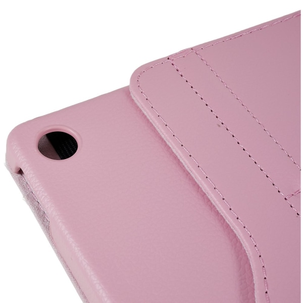 SKALO Lenovo Tab M10 Plus 10.6" (Gen 3) 360 Litchi Suojakotelo - Pink