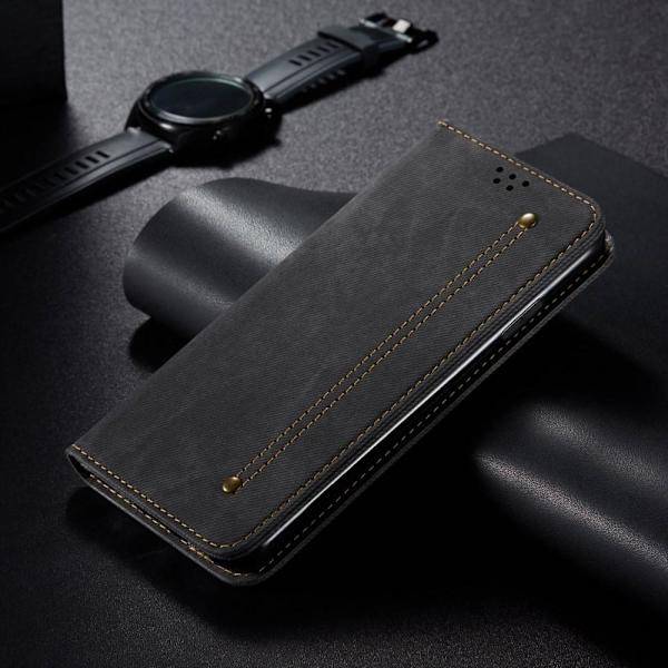 SKALO OnePlus Nord CE 2 Lite 5G Jeans Flip Cover - Sort Black