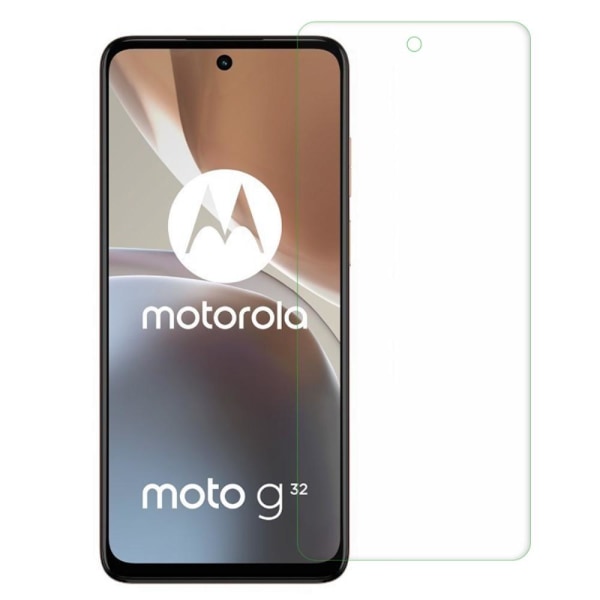 2-PACK SKALO Motorola Moto G32 näytönsuoja karkaistua lasia Transparent
