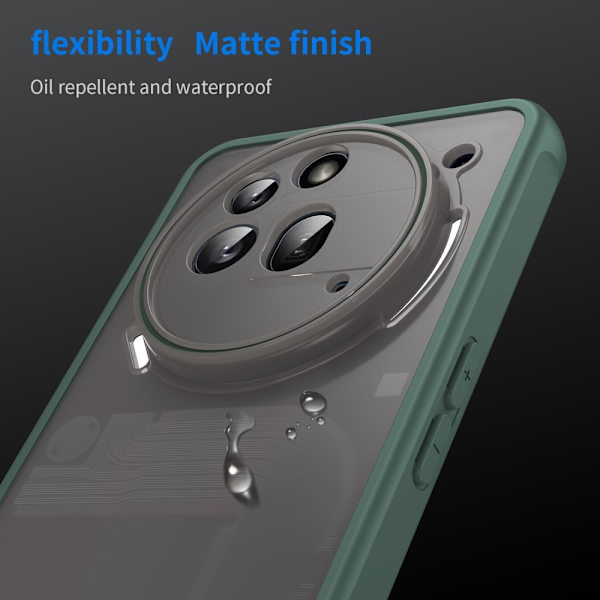 SKALO Nothing Phone (3a) Pro 5G Color Bumper Frosted Skal - Grön Grön