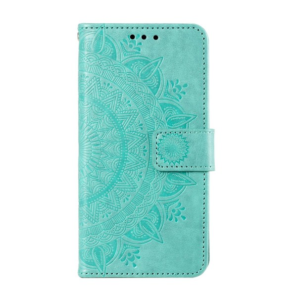 SKALO Google Pixel 9/9 Pro Mandala Flip Cover - Turkis Turquoise