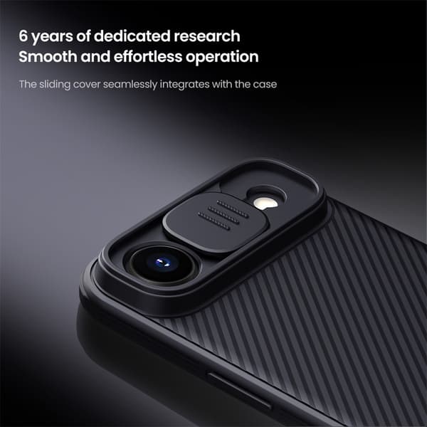 NILLKIN iPhone Air Camshield Pro Cover - Sort Black